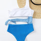 Girls’ Color Block Cut-Out Swimsuit - Alexander and Fitz