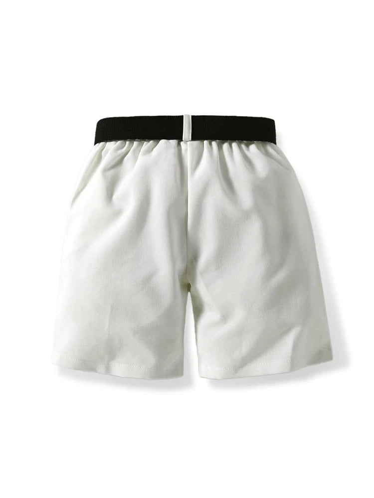 Boys’ White Dress Shorts - Alexander and Fitz
