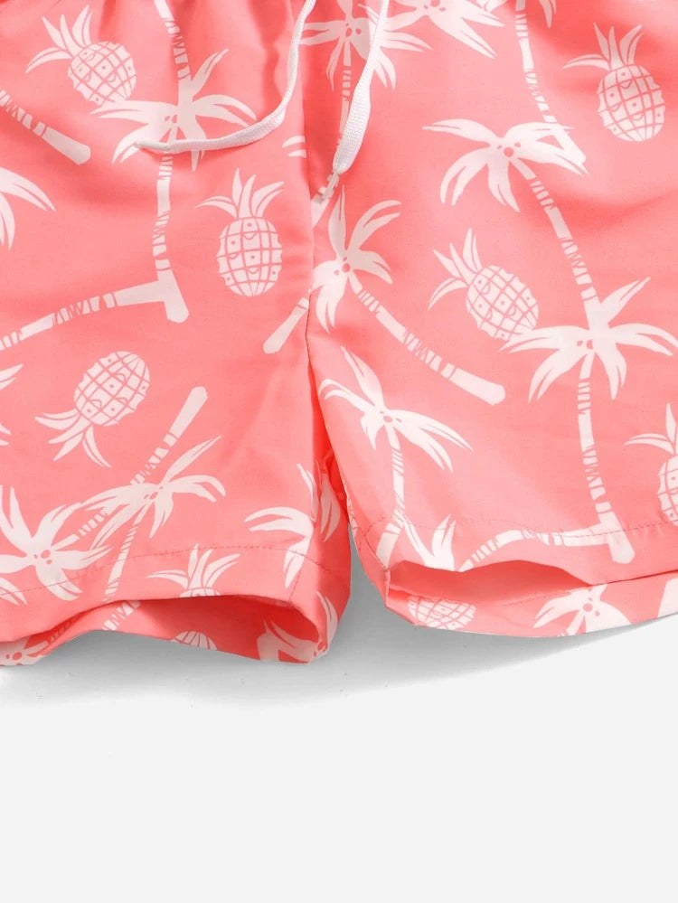 Boys pineapple swim 2024 trunks