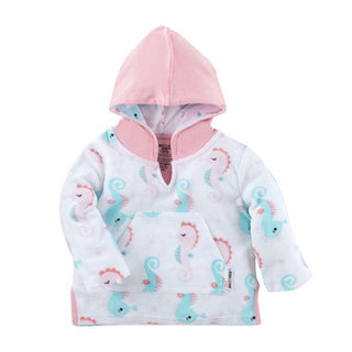 Kids’ Terry Sea Horses Cover-Up - Alexander and Fitz