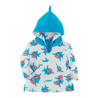 Kids’ Terry Whales Cover-Up - Alexander and Fitz