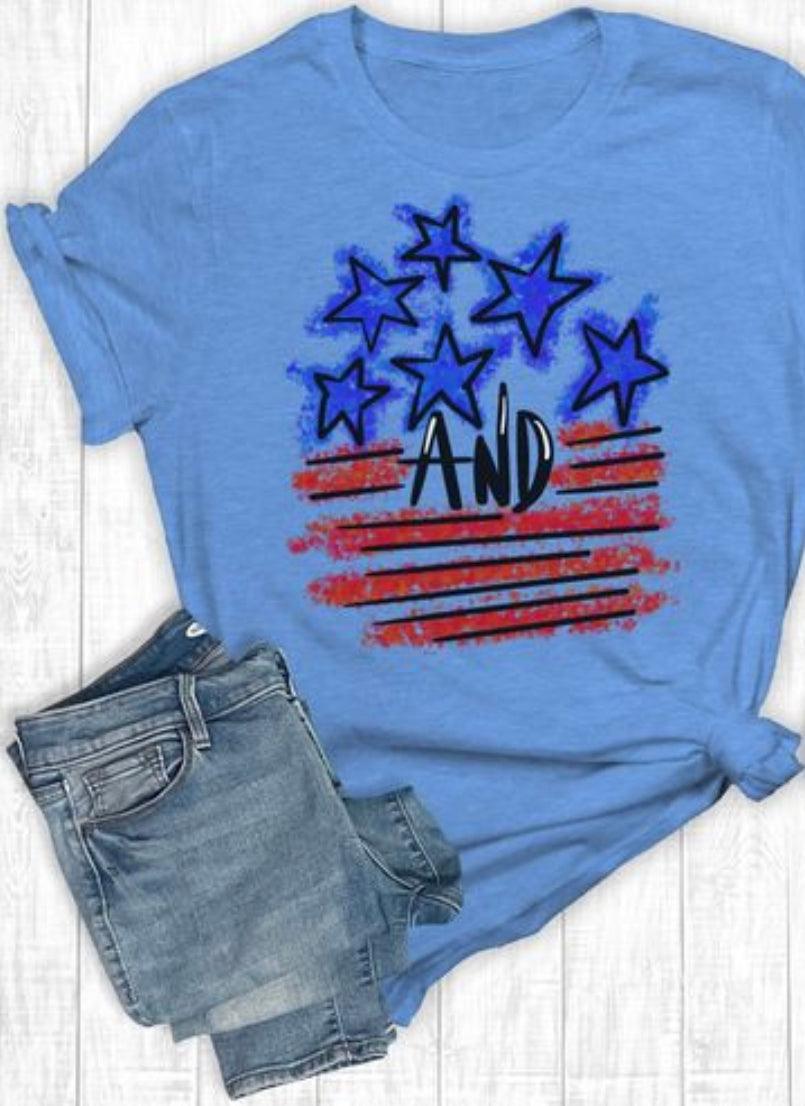 Stars and Stripes Tee - Alexander and Fitz