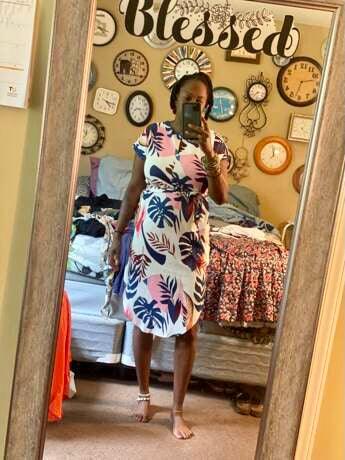 jersey sun dress Black Jersey Sundress